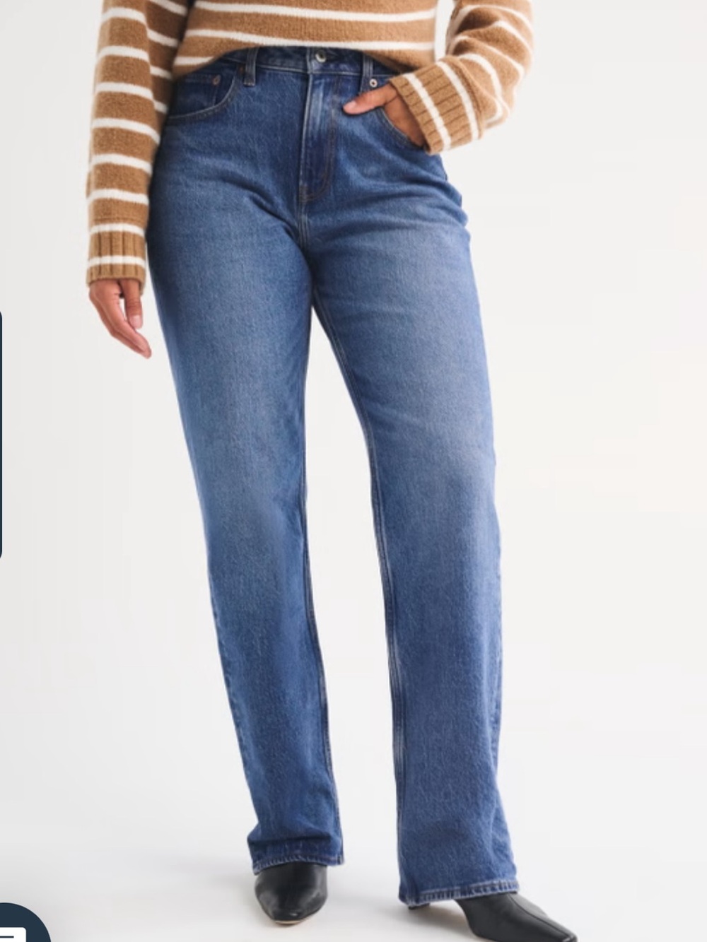 Abercrombie Curve Love High Rise 90s Relaxed Jean